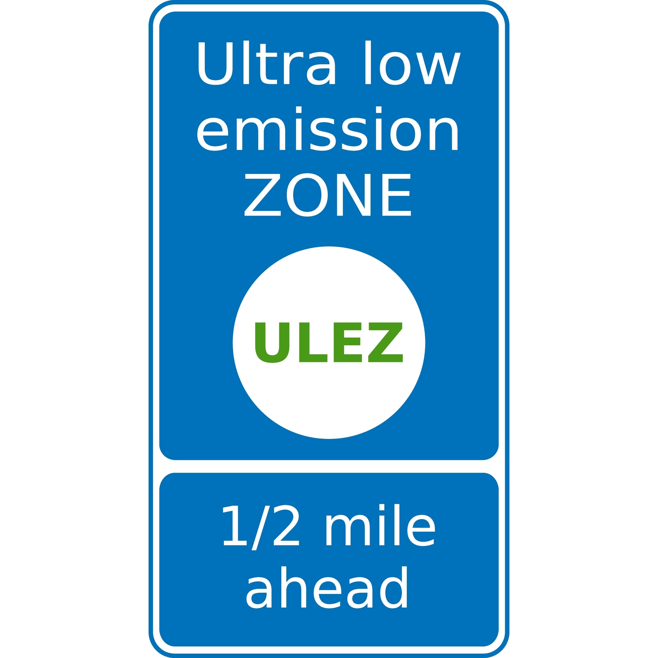 ULEZ sign
